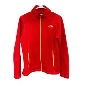 THE NORTH FACE KRESTWOOD FULL-ZIP SWEATER WOMEN'S Size Medium - Melon Red